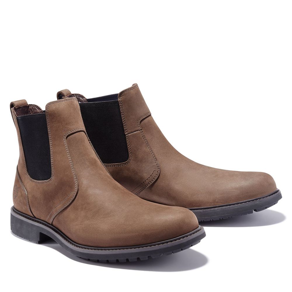 Timberland Mens Chelsea Boots Stormbuck - Brown - India NL3865749